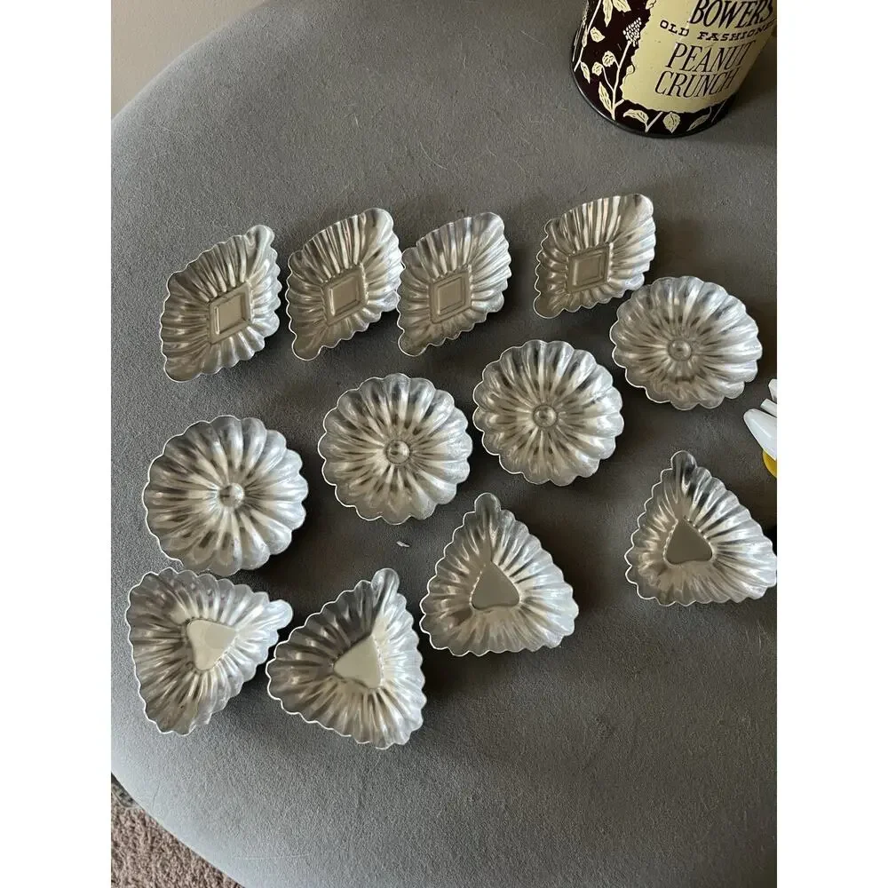 Vintage Nordic Ware Mini Fluted Tart Shell Set Of 12